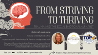 From Striving to Thriving: Trauma and the Social Emotional Alphabet