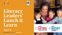 CANCELLED Literacy Leaders' Lunch & Learn